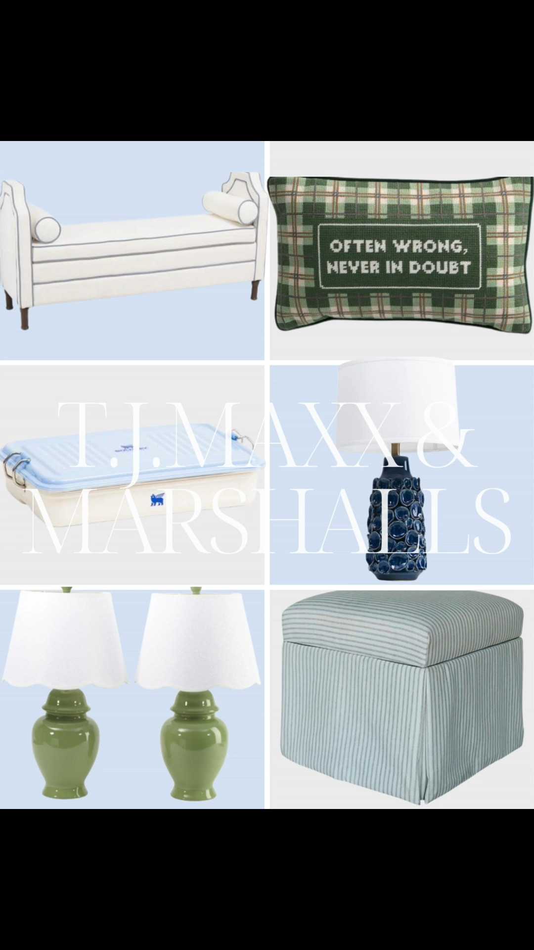 T.J. Maxx and Marshalls finds!

#LTKHome
