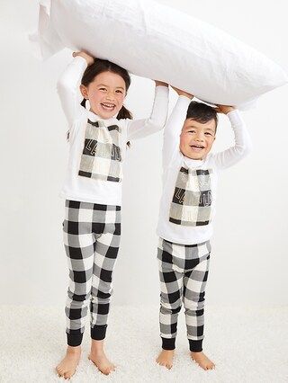 Matching Printed Snug-Fit Pajama Set for Toddler &#x26; Baby | Old Navy (US)