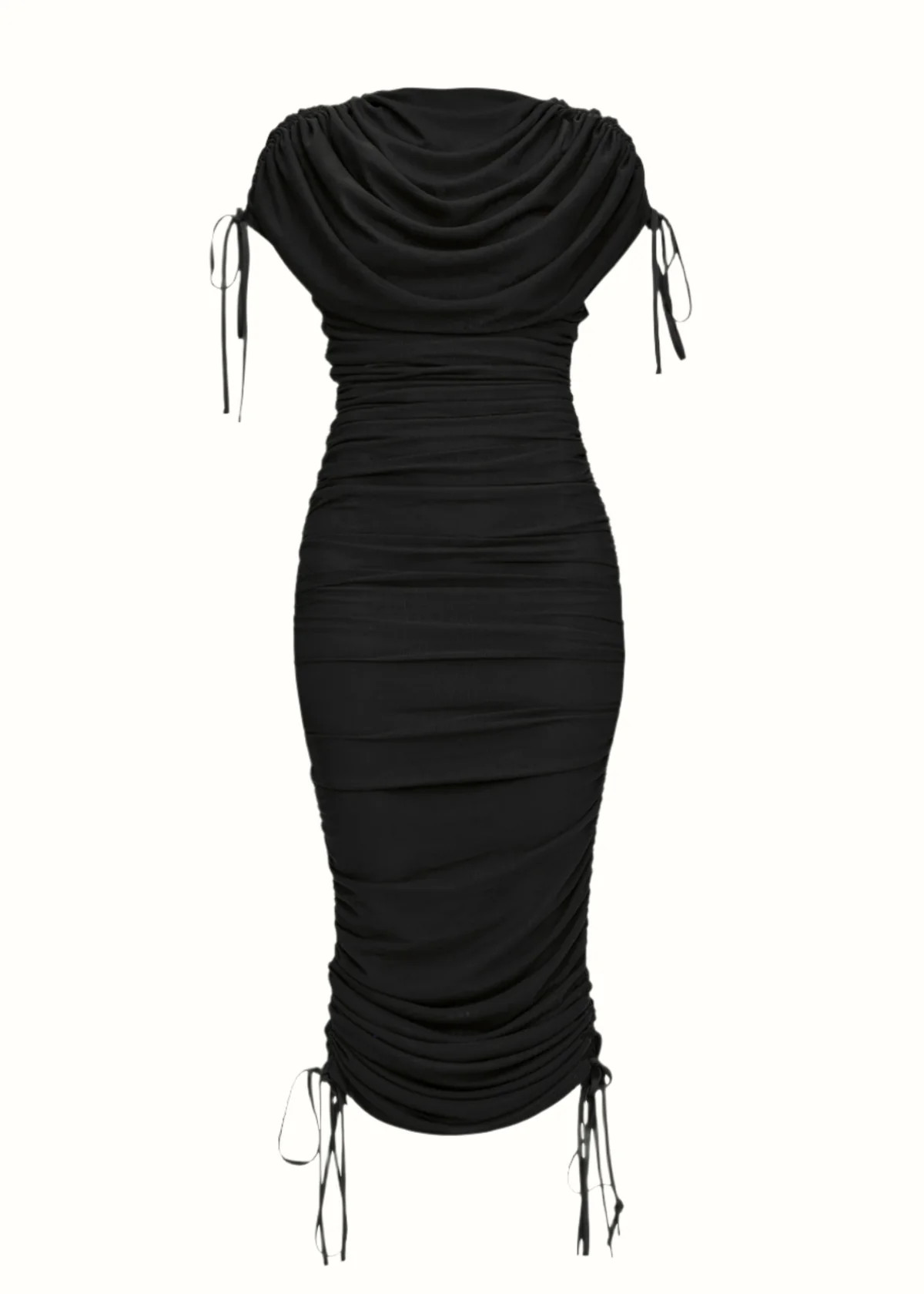 RATU MESH DRESS - BLACK | ANDREA IYAMAH