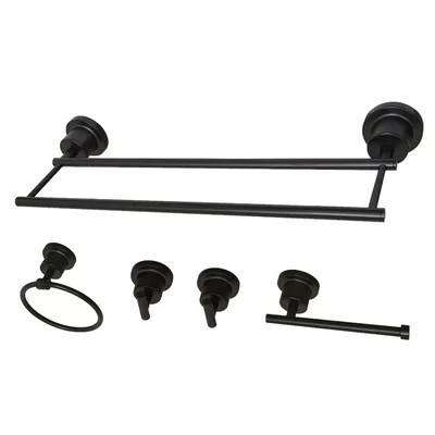 Kingston Brass Concord 5-Piece Bathroom Hardware Set | Wayfair North America