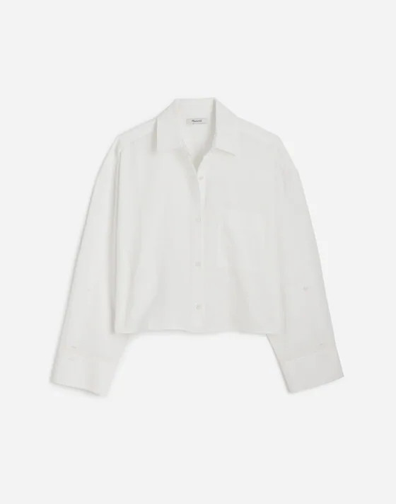Straight-Hem Shirt | Madewell | Madewell