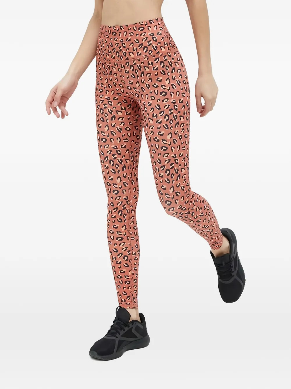 Billabong leopard-print leggings - Orange | Farfetch Global