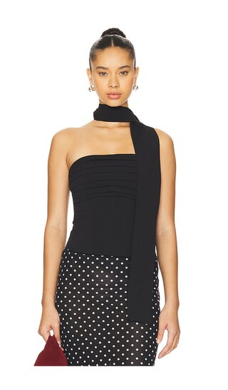 Gemma Corset Top in Black | Revolve Clothing (Global)