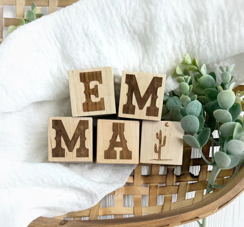 Western Decor Personalized Gift for Baby Cowgirl Baby Shower Decor for Cowboy Rodeo Party Baby Gi... | Etsy (US)