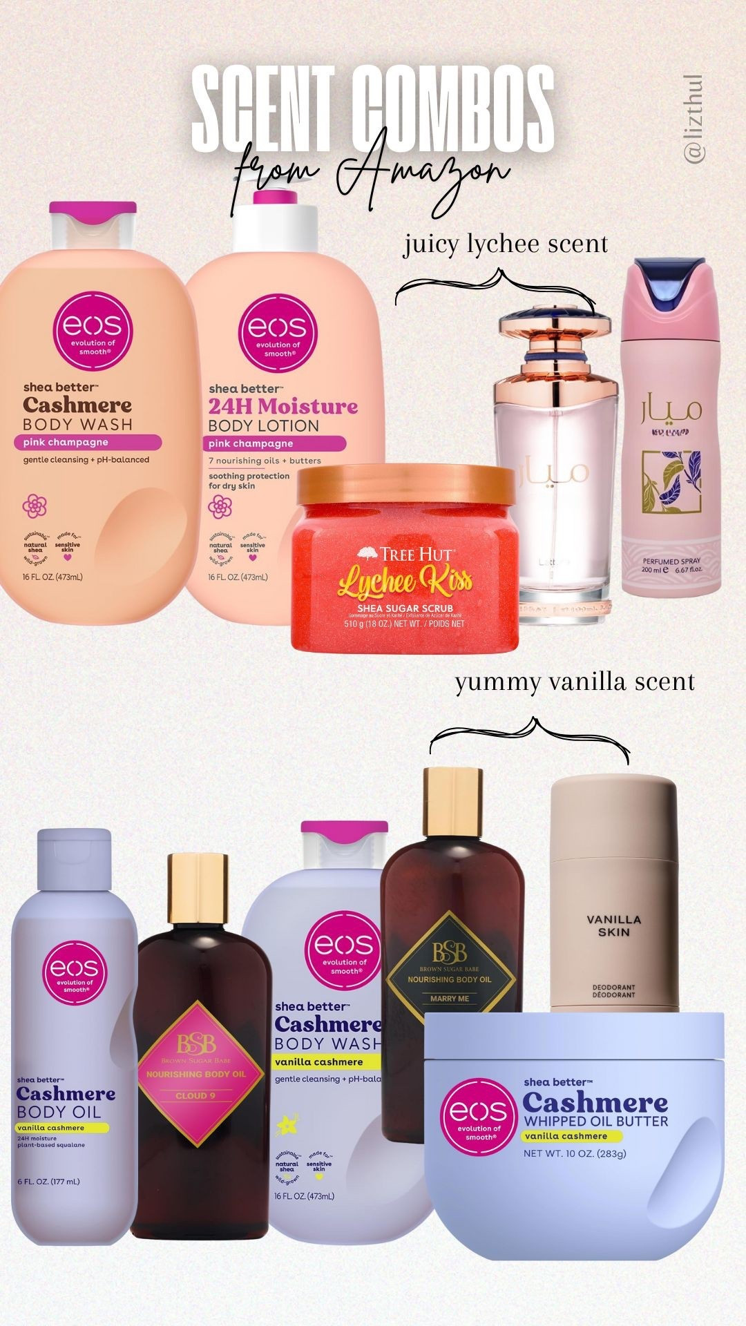 Scent Combos I Love🤍 are you an edible vanilla girly? Or a juicy lychee girl? Either way, you’ll be smelling DELISH girl! ☺️

#LTKBeauty