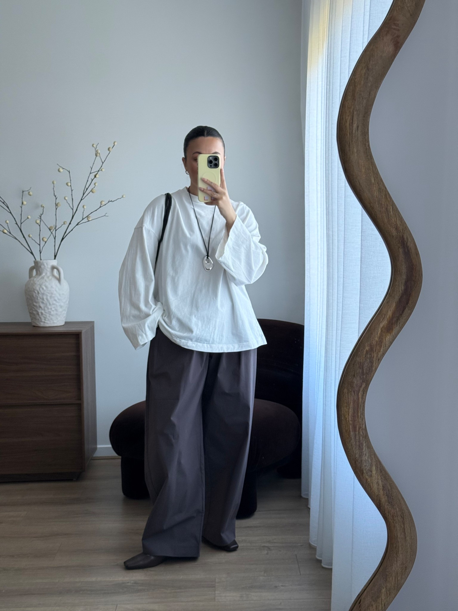 outfit on repeat

top is from Harris Tapper but I’ve linked alternatives. the bag is from Lesser Store. wearing a M in the pants. 

#LTKaustralia #LTKwinter #LTKstyletip