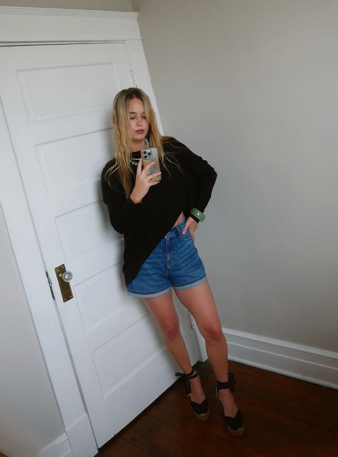 So these platform espadrilles feel like I am wearing tennis shoes and I don’t plan on not wearing them w everything anytime soon.

#LTKdayinmylife #LTKootd #LTKmomlife