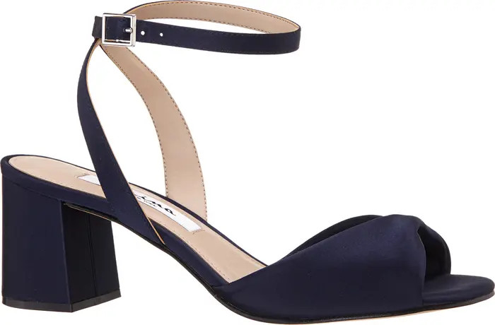 Nigella Glitter Ankle Wrap Sandal (Women) | Nordstrom