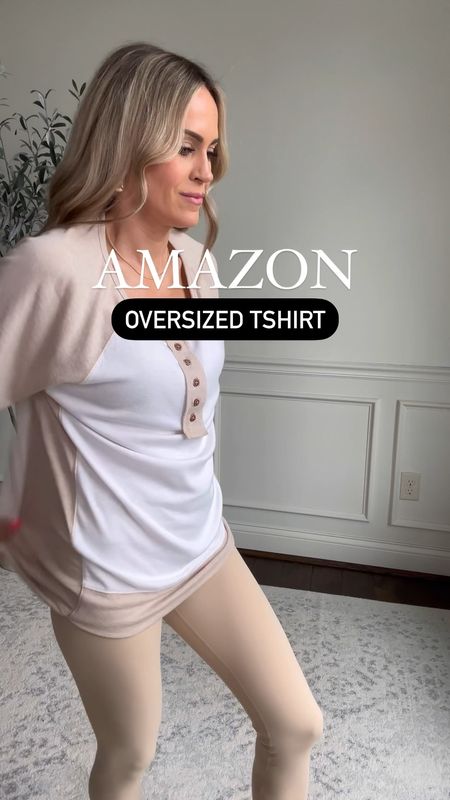 Oversized tshirts from Amazon perfect for spring & summer! 7 colors available - wearing size small in tops, xs in all leggings 


Summer outfits, casual outfit, mom outfit, activewearr

#LTKOver40 #LTKActive #LTKFindsUnder50