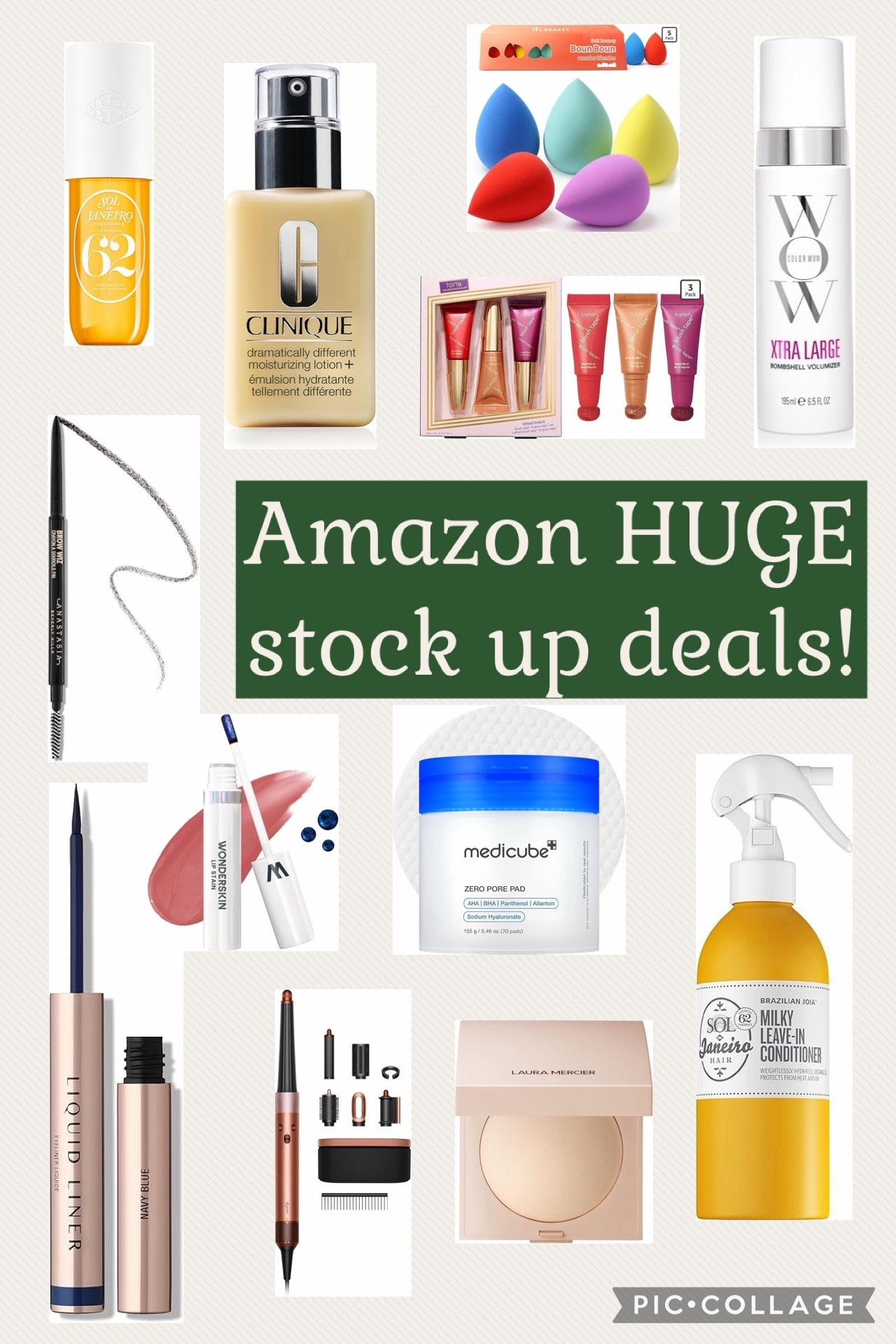 These AMAZON BIG SPRING SALE deals are huge! Great stock up deals!! 

Makeup women’s mascara eyeliner Anastasia Laura Geller medicube pore pads sol de janeiro body spray lipgloss lips eyes Clinique Easter basket stuffers teen gift ideas guide 

#LTKSaleAlert #LTKgrwm #LTKBeauty