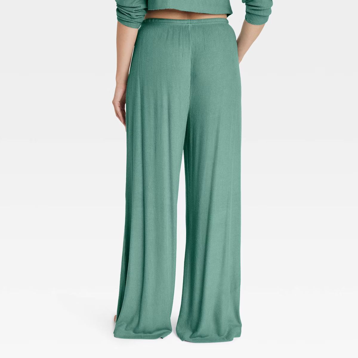 Women's Cozy Ribbed Wide Leg Pants - Auden™ | Target