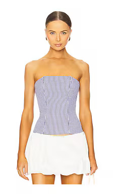 Tina Corset Top
                    
                    MORE TO COME | Revolve Clothing (Global)