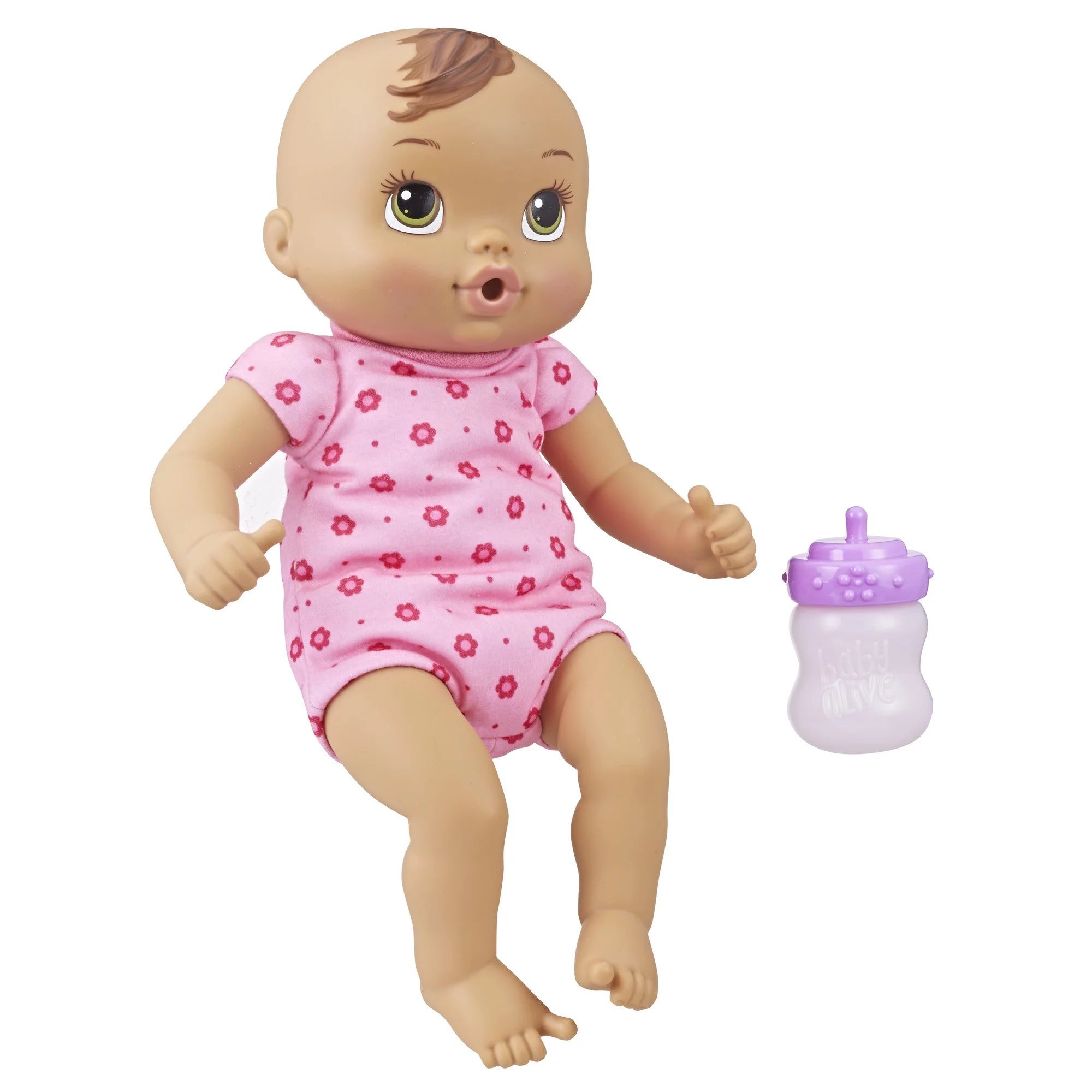 Baby Alive Luv ‘n Snuggle Baby (BRN Hair), Ages over 18 months and up | Walmart (US)