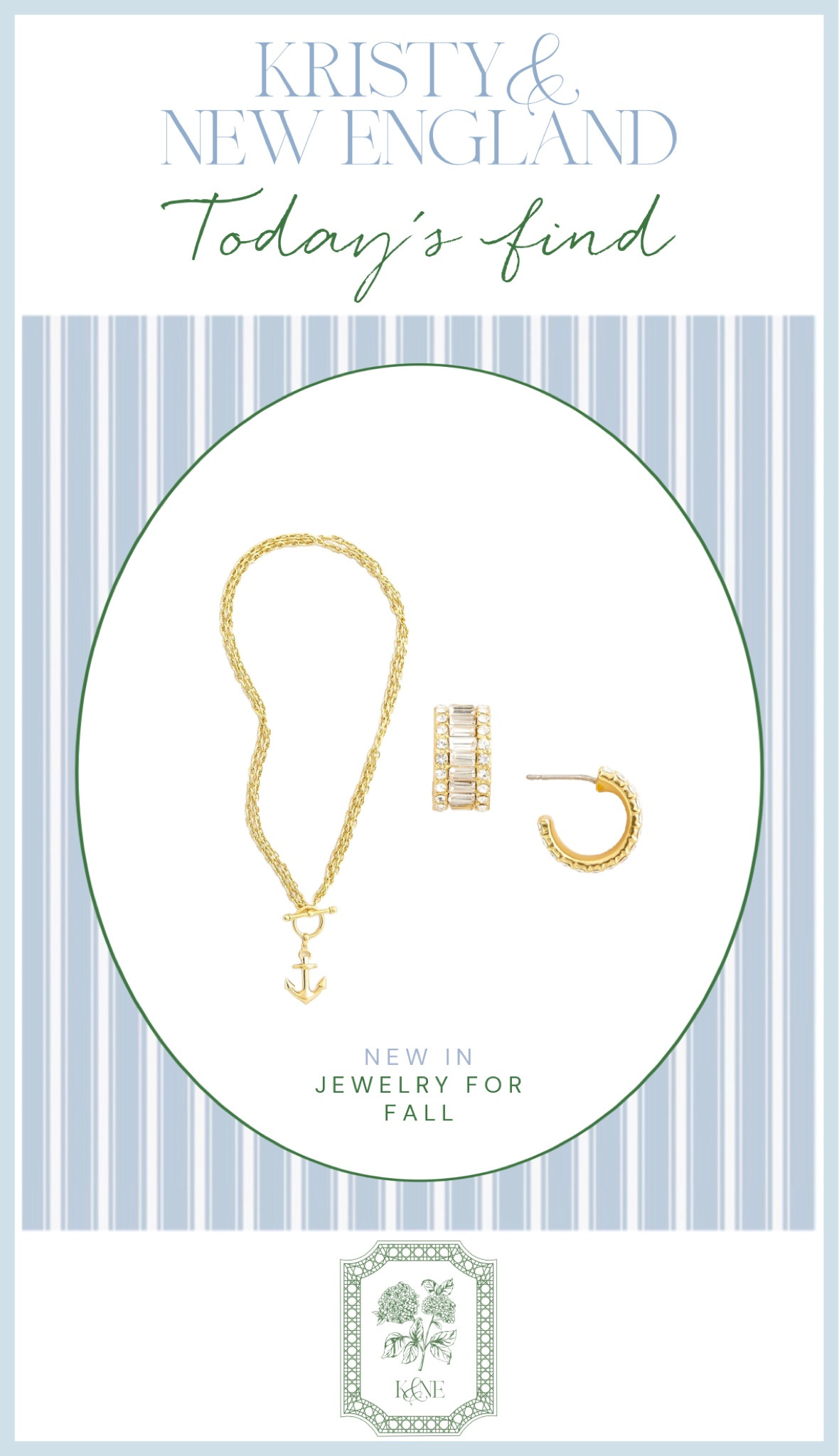 *Had* to get these 💙 the anchor necklace and these gold & crystal baguette hoops 

#LTKFindsUnder50 #LTKOver40 #LTKFallSale