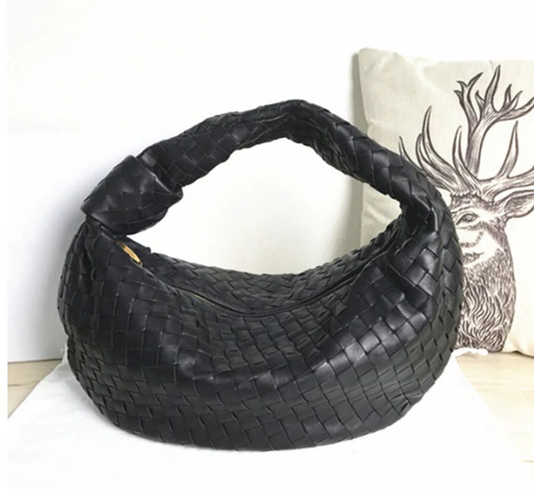 Woven Pouch/leather bag/Designer handbag/clutch bag/evening bag/woven bag/fashion designer/women ... | Etsy (UK)
