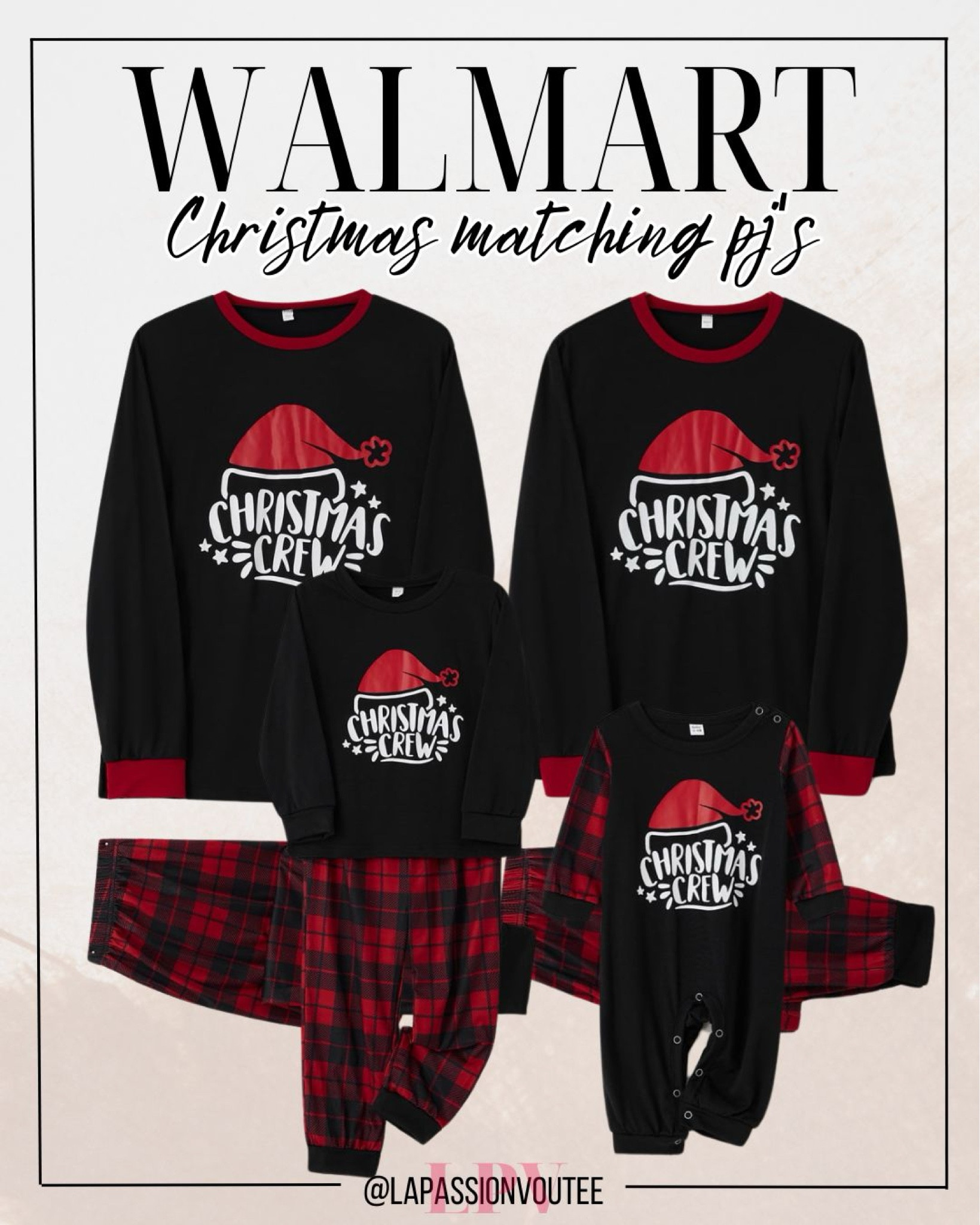 Snuggle up in style with Walmart’s Christmas matching PJs! Perfect for family fun and holiday traditions, these festive sets are a must for cozy nights and creating joyful memories together!

#LTKSeasonal #LTKHoliday #LTKFamily