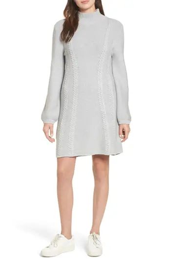 Women's Caslon Cable Knit Sweater Dress | Nordstrom