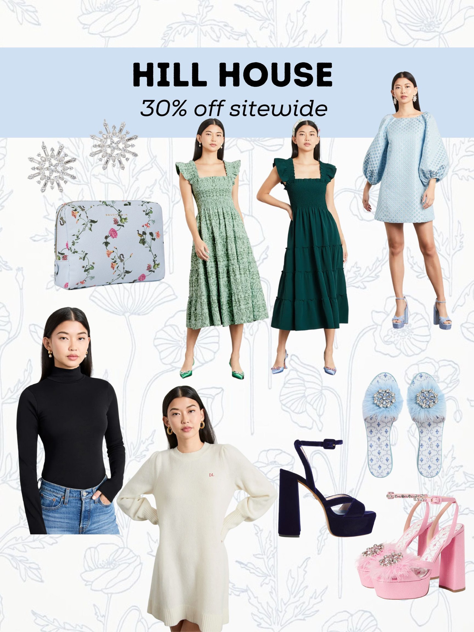 Hill house, sale alert, cyber week, Black Friday, nap dress, velvet shoes, heels, feather shoes, holiday party, Christmas

#LTKsalealert #LTKHoliday #LTKCyberweek