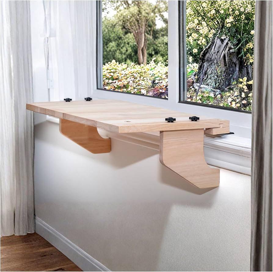 Original SillMate Window Plant Shelf, 21.25" Sill Shelf for Plants - Verify Sizing First - Cat Pe... | Amazon (US)