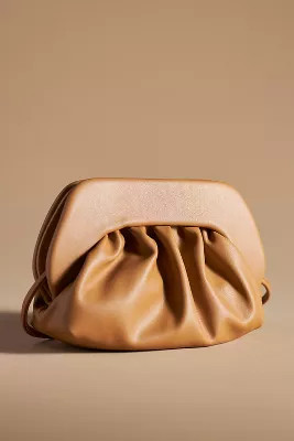 Faux Leather Frame Clutch | Anthropologie (US)