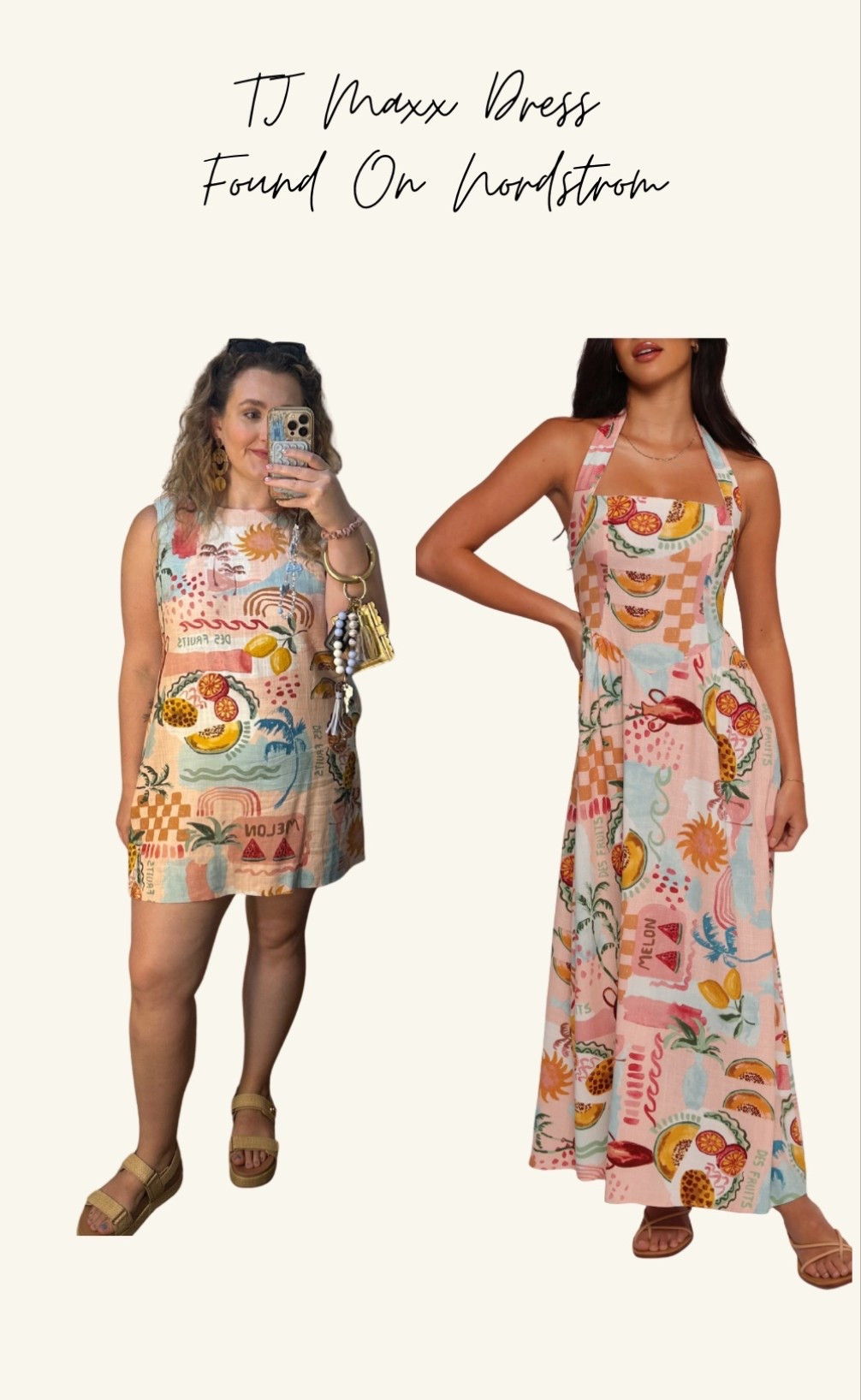 My dress is from TJ Maxx and I found this dress from Nordstrom in the same print!! 

#LTKMidsize #LTKStyleTip #LTKSeasonal