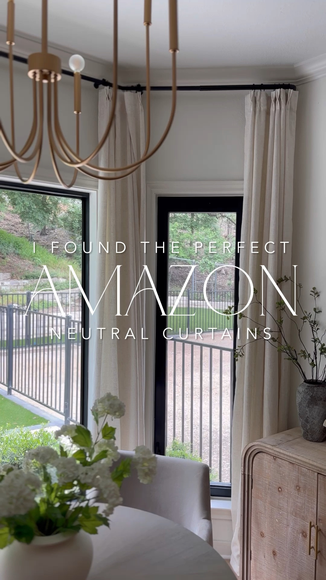 Amazon neutral, ready to order pinch pleat curtains around $50/pair! This is the color Natural and I have the 38”x102” for my bay windows with 9’ ceilings. I ordered SO many options and these were by far my favorite and that perfect neutral color! Linked the rest of my breakfast nook decor here for you!

#LTKStyleTip #LTKHome #LTKFindsUnder100