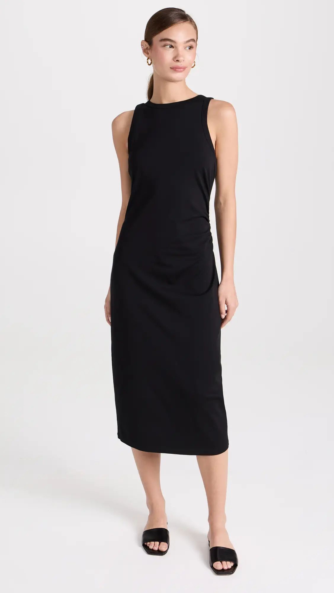 Vince Side Drape Tank Dress | Shopbop | Shopbop