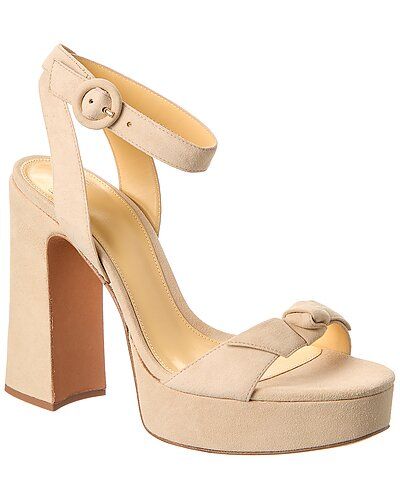 Clarita Curve 120 Suede Platform Sandal | Rue La La