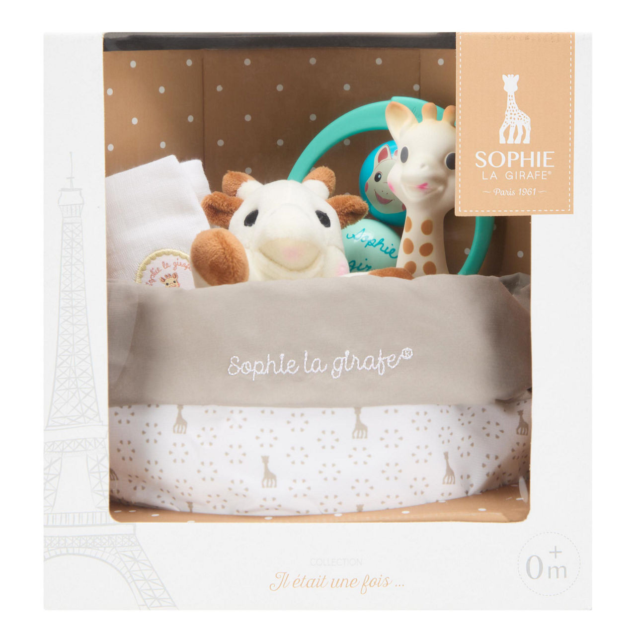 Sophie The Giraffe Birth Basket Set | Brown Thomas (IE)