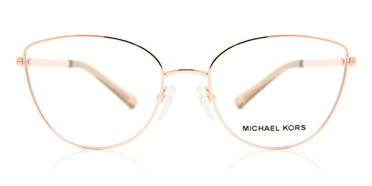 Michael Kors MK3030 BUENA VISTA 1108 Women’s Glasses Rose-Gold Size 54 - Free Lenses - Blue Light Block Available | SmartBuyGlasses Global