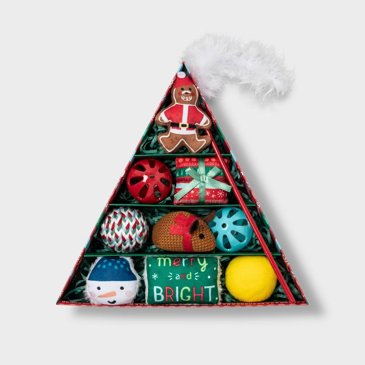 Gingerbread Playhouse Cat Toy Set - 10pc - Wondershop™ | Target