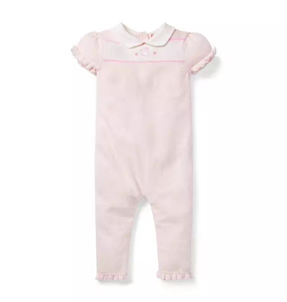 Baby Embroidered Bunny One-Piece | Janie and Jack