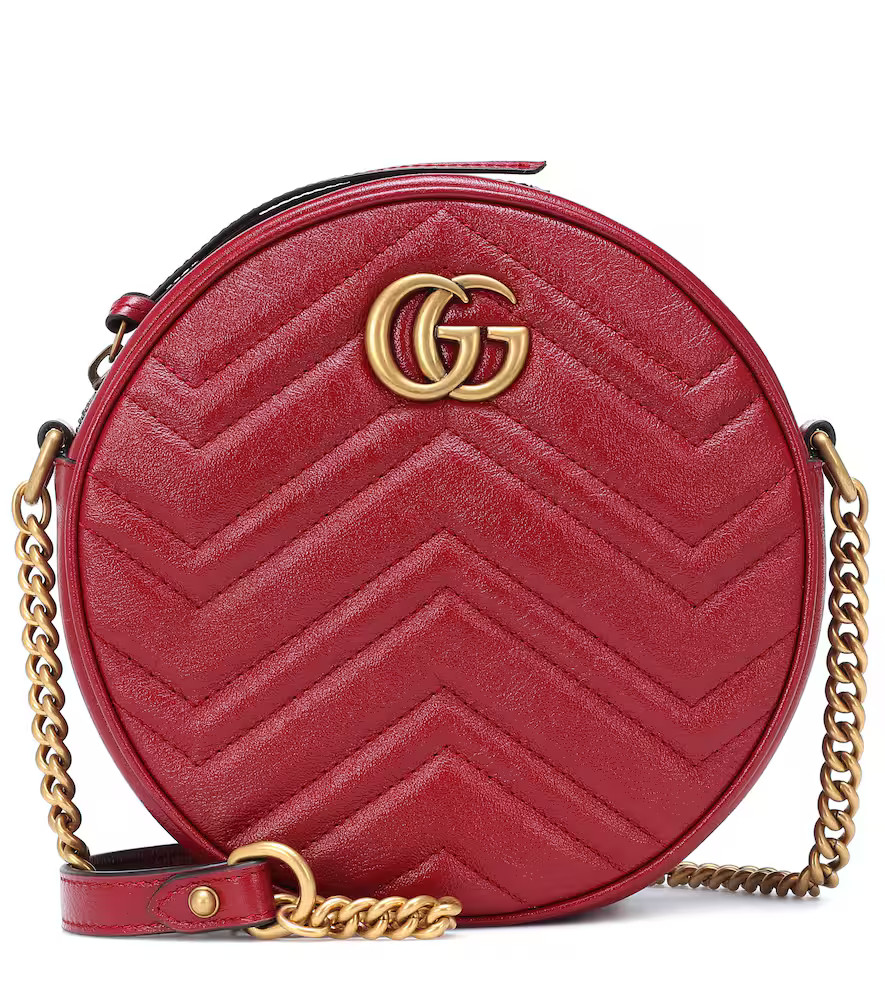 GG Marmont Mini leather crossbody bag | Mytheresa (US/CA)