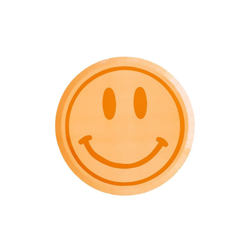 Peace & Love Smile Dessert Plates  8 Pk. - Etsy | Etsy (US)