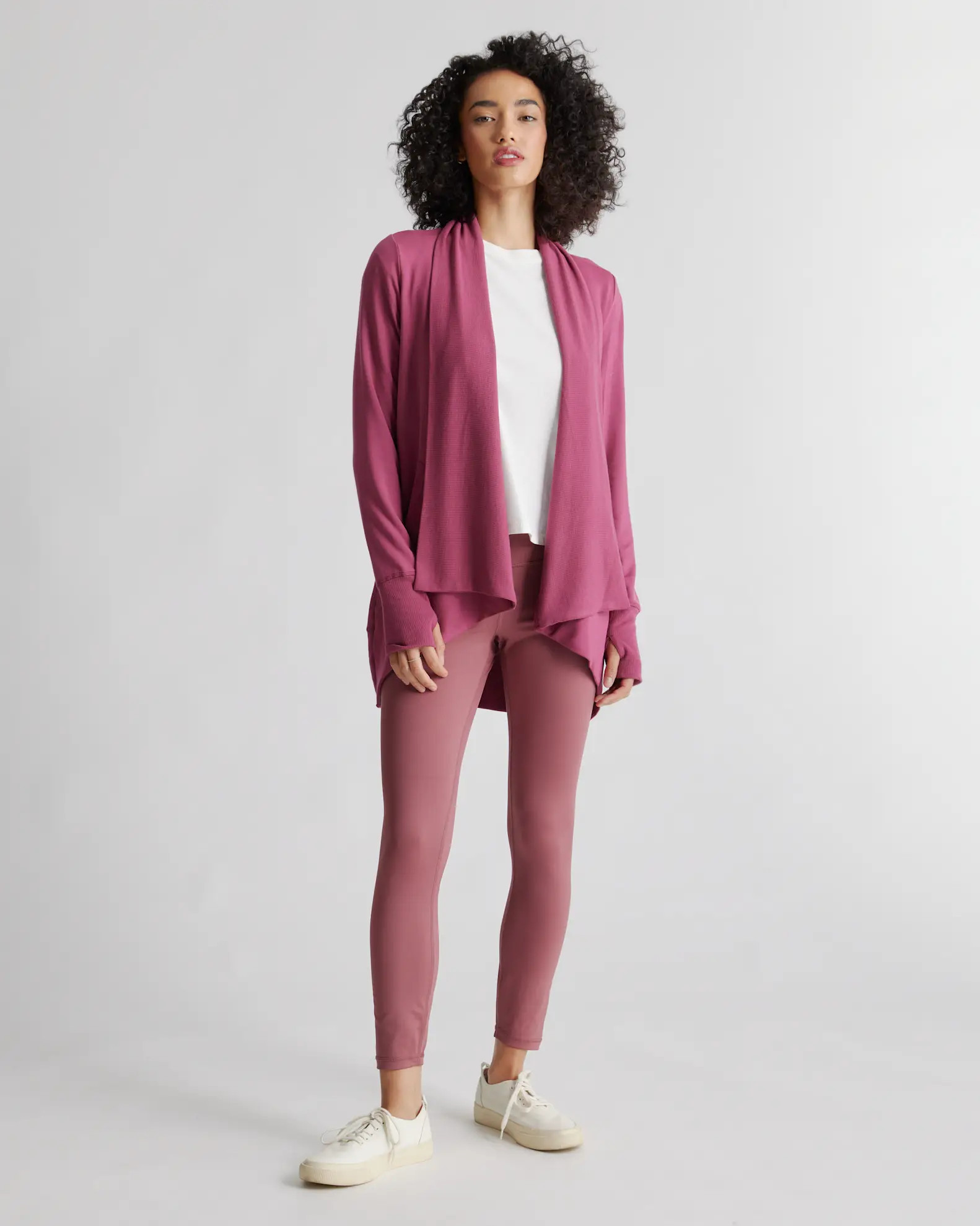 French Terry Modal Cardigan | Quince