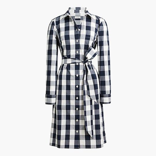 Gingham belted shirtdressItem BH311 
 
 
 
 
 There are no reviews for this product.Be the first ... | J.Crew Factory