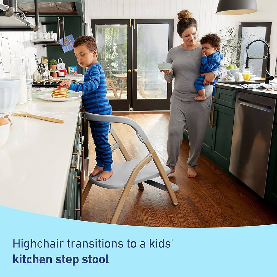 Graco EveryStep 6 in 1 High Chair, Babies and Toddlers Portable Slim High Chair with 6 Growing St... | Amazon (US)