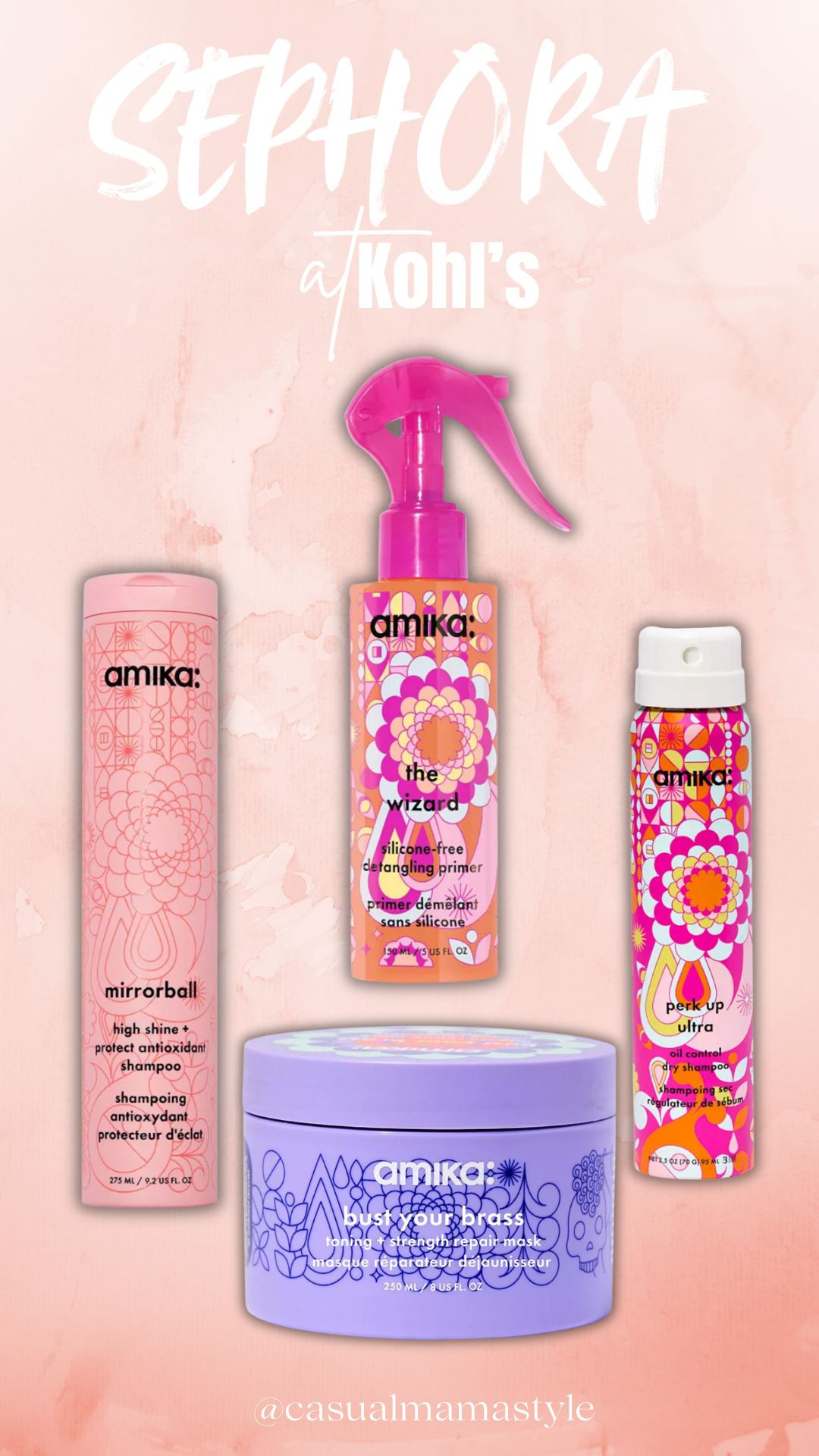 Nourish, Repair, Heal and Control. All the things you need for the best hair possible. You can find these @sephora @kohls . Easiest checkout on #kohls website. Grab all the things you need at one place #sephoraatkohls #kohlspartner. 

I love one stop shops, and Kohl's has just that with Sephora!  

 #LTKgrwm #LTKselfcare #LTKBeauty