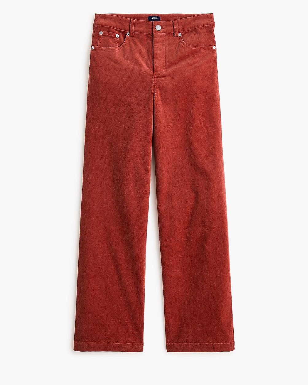 Corduroy high-rise wide-leg cropped pant | J.Crew Factory