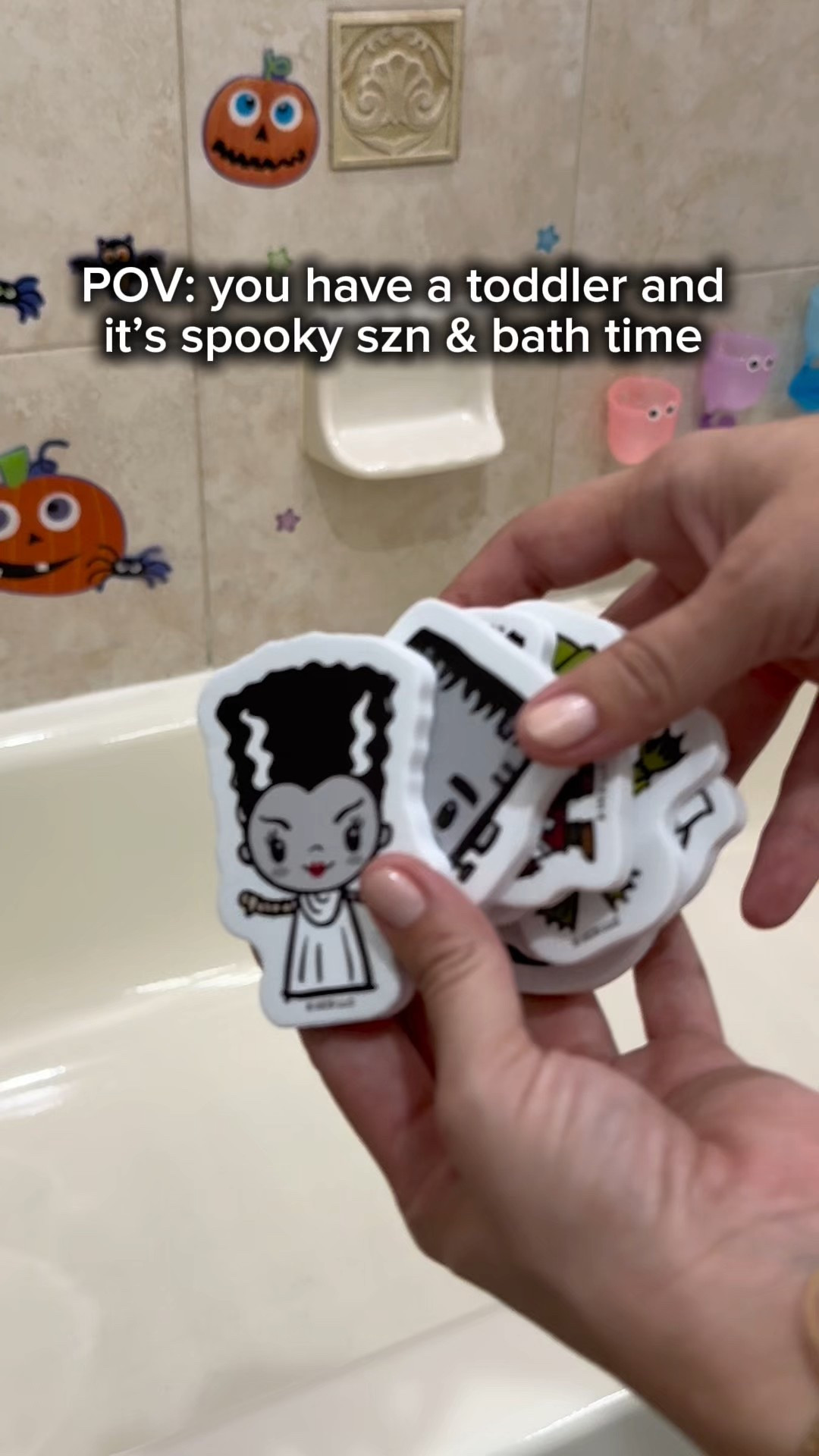 Spooky szn means my toddler gets a not so spooky bath time! 👻

#momlife #toddlerlife #bathtime #toddlermom #parentlife

#LTKBaby #LTKKids #LTKFamily