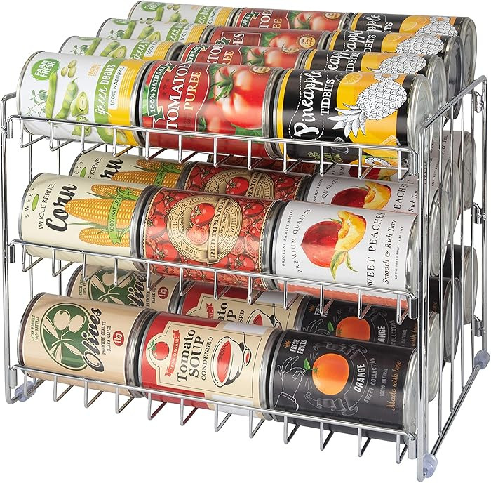 Kitchen Details 3 Tier Can Organizer | Canned Food Storage Rack | Kitchen Cabinet and Pantry Orga... | Amazon (US)