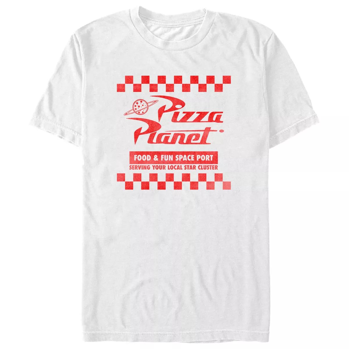 Men's Toy Story Pizza Planet Uniform T-Shirt | Target