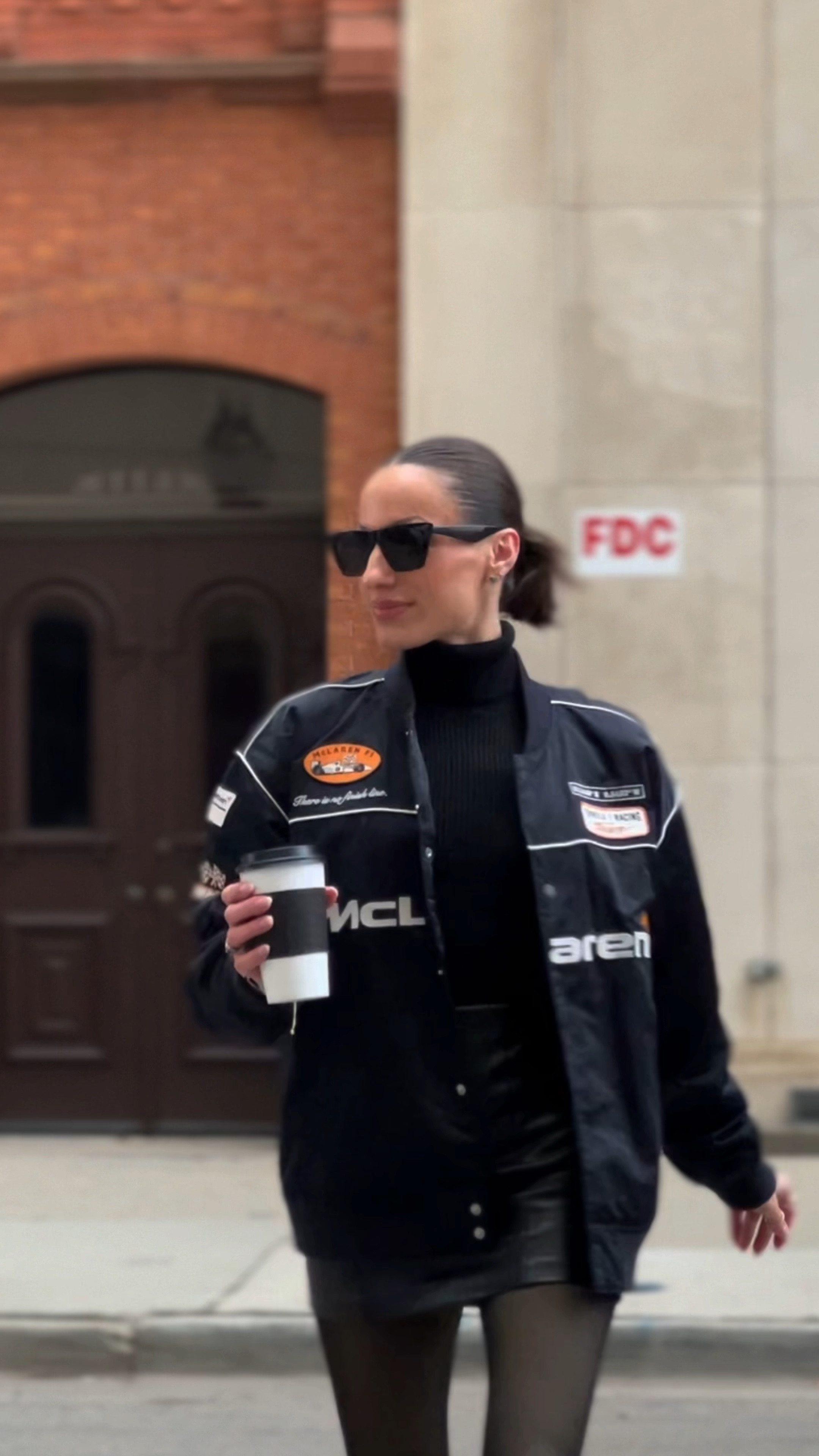 Exact jacket is sold out but linked this season’s version from Abercrombie Kids

Abercrombie kids McLaren bomber jacket runs big, wearing an 15/16 and could have done a 13/14. I wear a xxs/xs in women’s  

#LTKSpringSale #LTKkids #LTKfamily