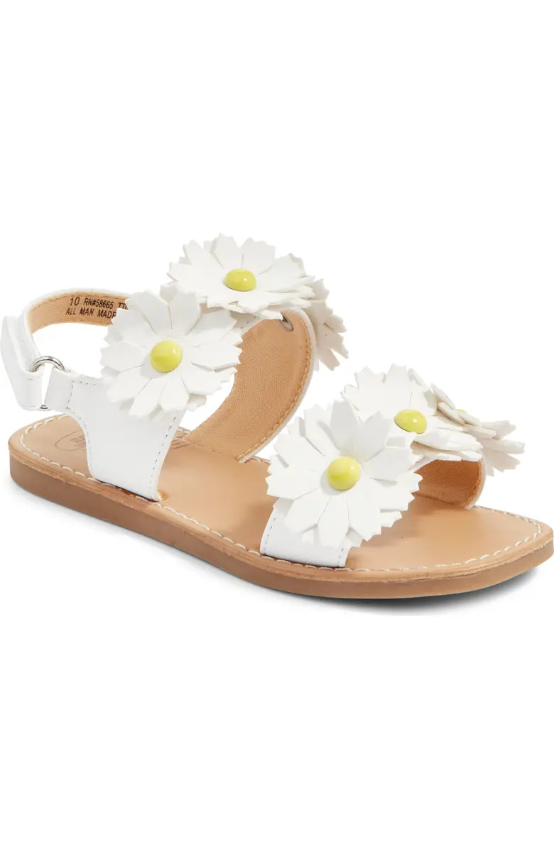 Tucker + Tate Carsyn Daisy Slingback Sandal | Nordstrom | Nordstrom