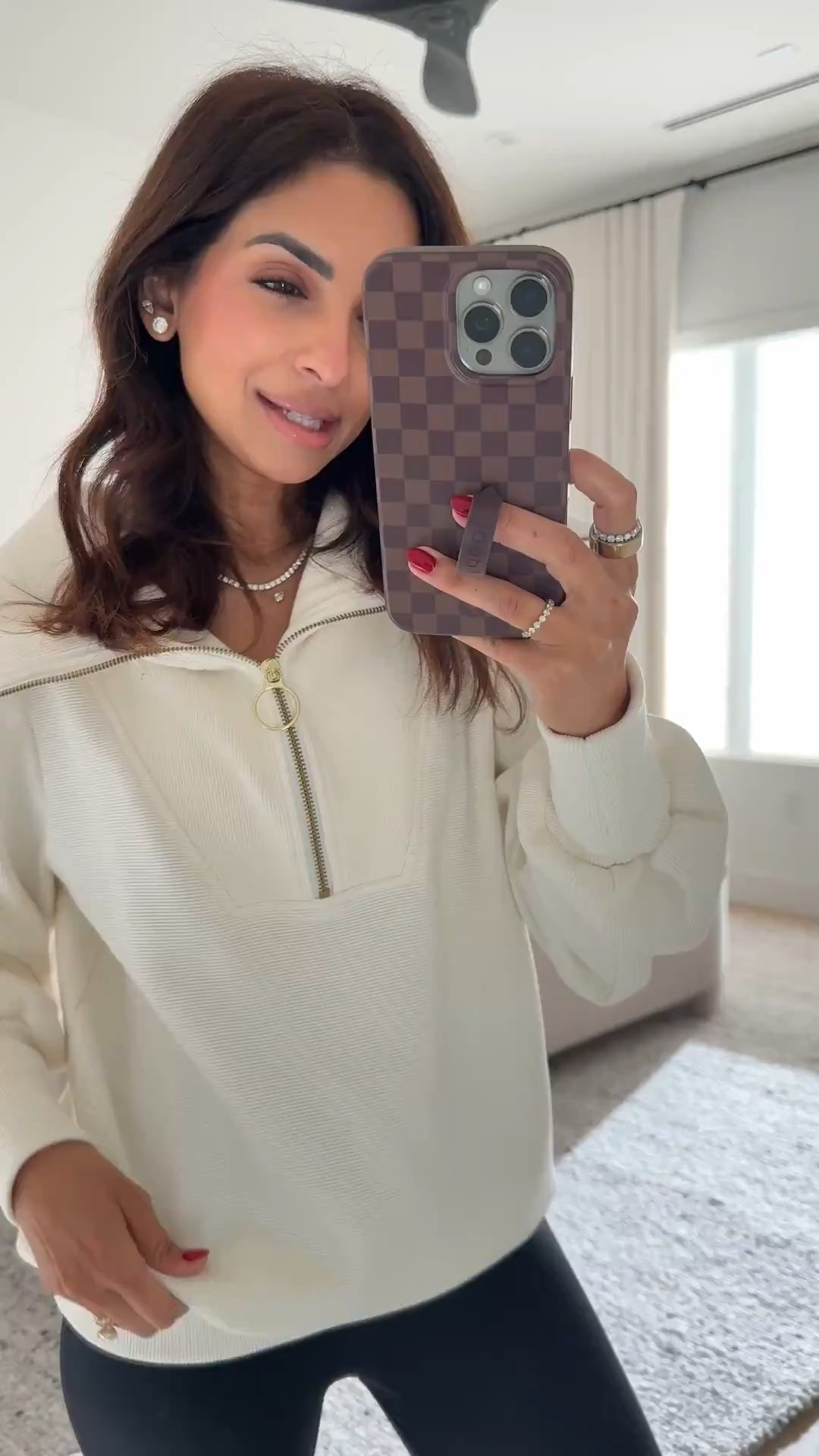 Wearing an xs in Varley pullover on sale for 40% off now! 


#LTKgrwm #LTKootd #LTKSaleAlert