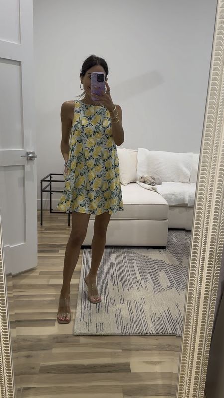 Lemon print dress size xxs petite 

#LTKSummerSales #LTKFindsUnder100 #LTKFindsUnder50