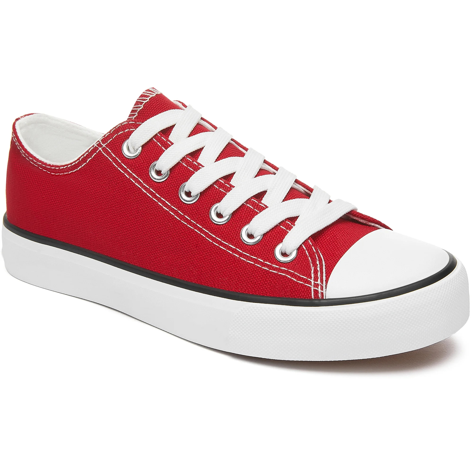 Shirry Womens Canvas Shoes Low Top Shoes Fashion Sneaker Walking Shoes for Woman Classic Casual S... | Walmart (US)