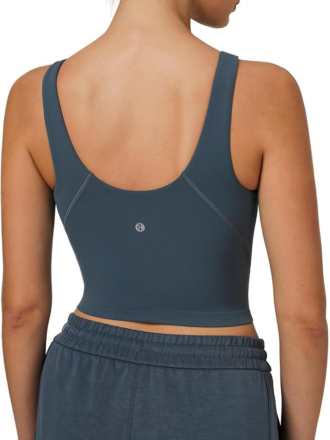 Colorfulkoala Dreamlux Womens Padded Sports Bra High Neck U-Back Yoga Running Workout Athletic Ta... | Amazon (US)