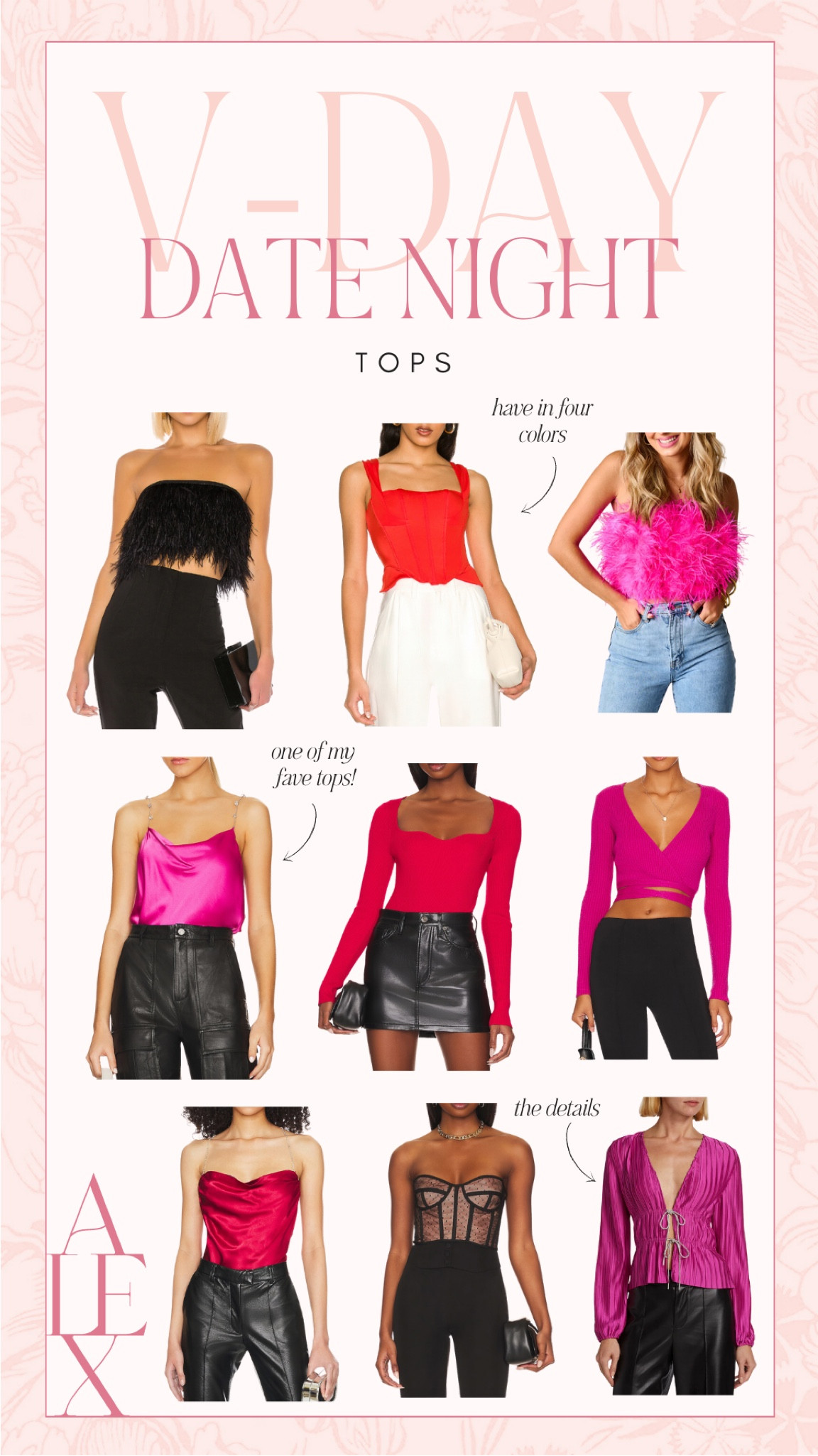 Valentine’s Day tops for date night 

ValentinesDay pink sweatshirt Valentine’s Day outfits 

Follow my shop @alexvstout on the @shop.LTK app to shop this post and get my exclusive app-only content!

#liketkit 
@shop.ltk
https://liketk.it/40zkN

Follow my shop @alexvstout on the @shop.LTK app to shop this post and get my exclusive app-only content!

#liketkit #LTKSale #LTKSeasonal #LTKFind #LTKSale #LTKFind #LTKSeasonal
@shop.ltk
https://liketk.it/40zlM

#LTKFind #LTKSale #LTKGiftGuide