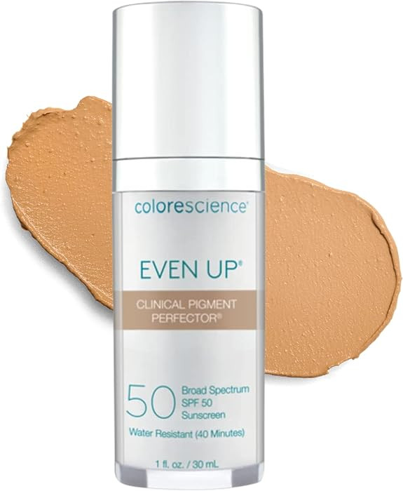 Colorescience Even Up Clinical Pigment Perfector, Water Resistant, Mineral Facial Sunscreen & Pri... | Amazon (US)